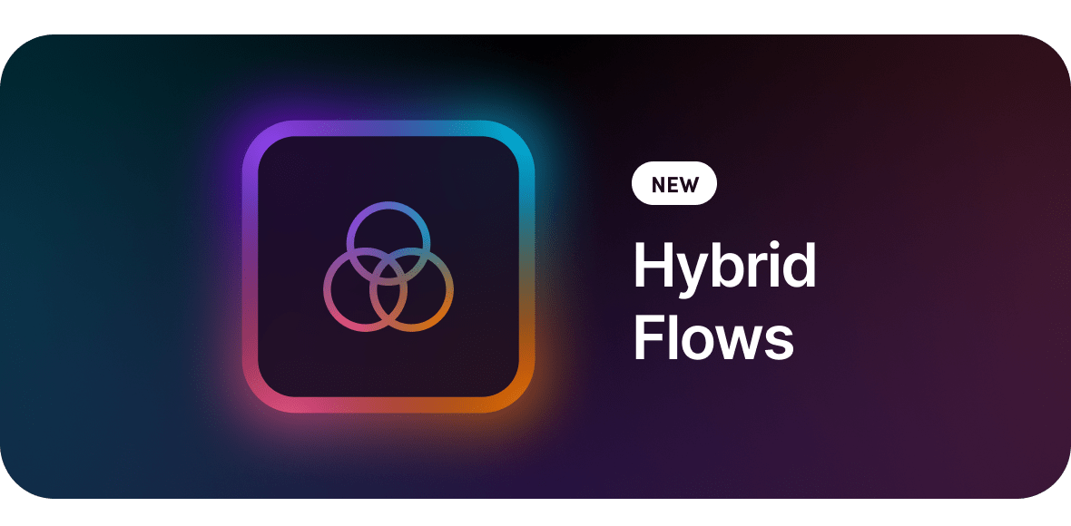 Introducing Hybrid Flows